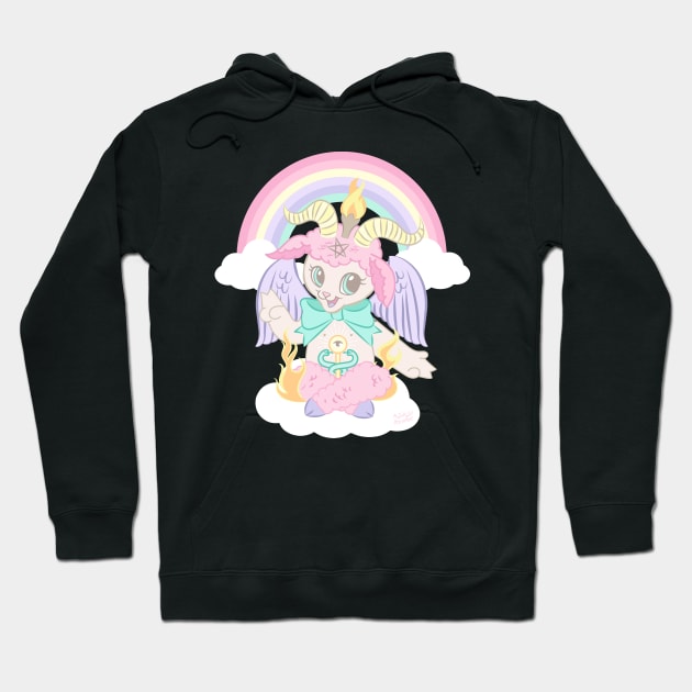 Baphomet Blessings Hoodie by awfullyadorable